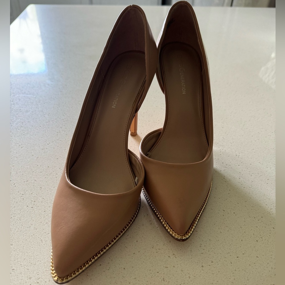 Beautiful Nude Pumps by BCB Generation. Size 8.5